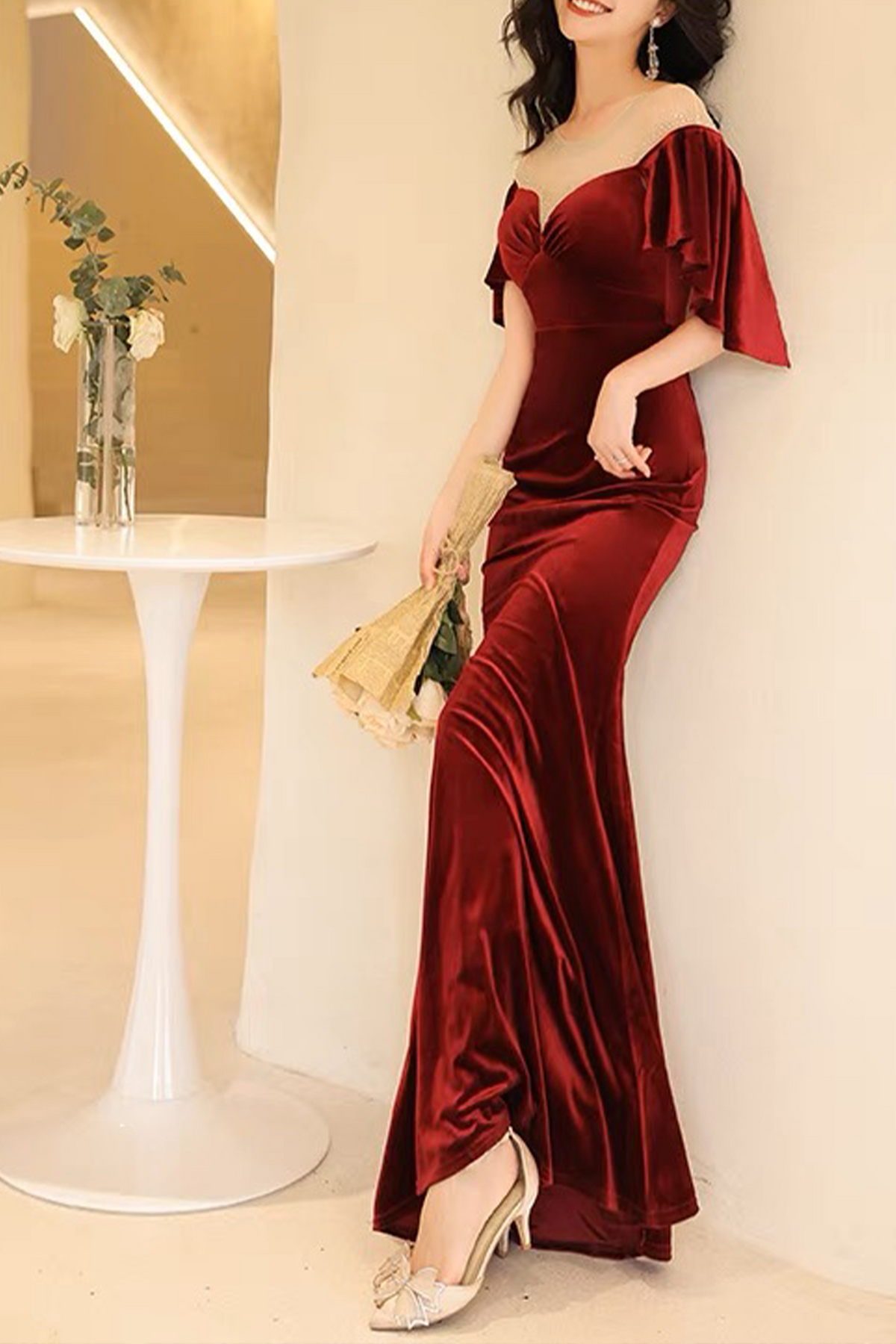 Talia Velvet Dress