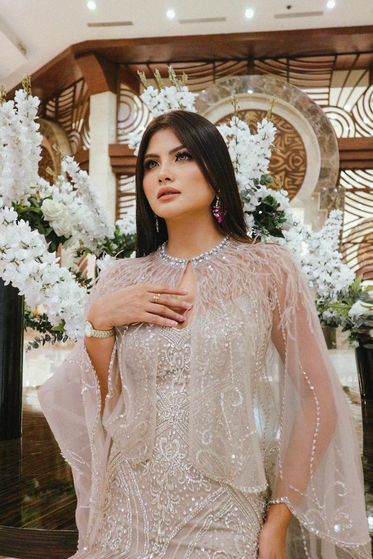 Althea Cape Gown