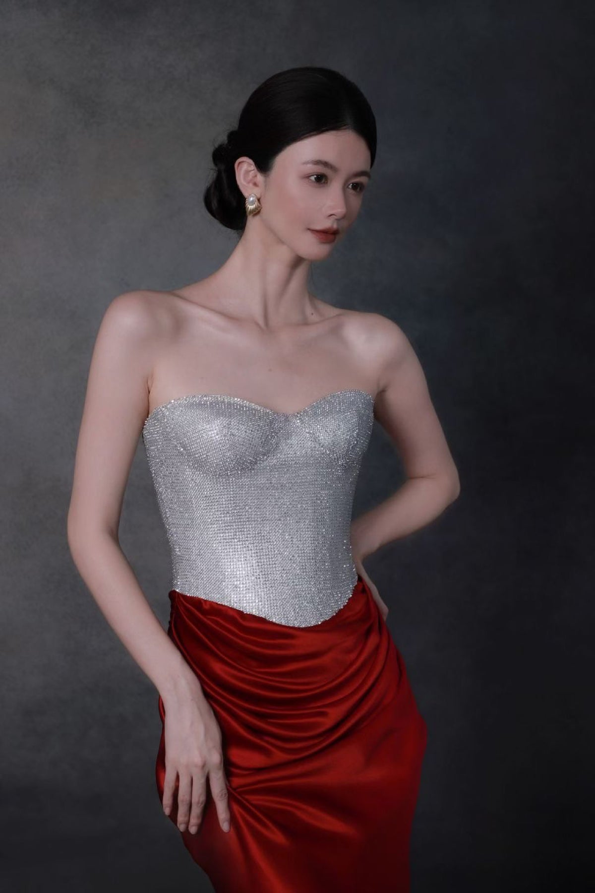 Rosette Gown