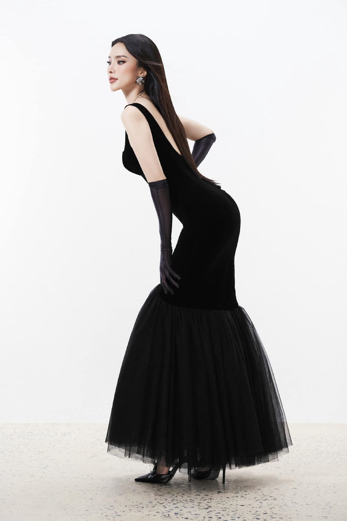 Velour Dress