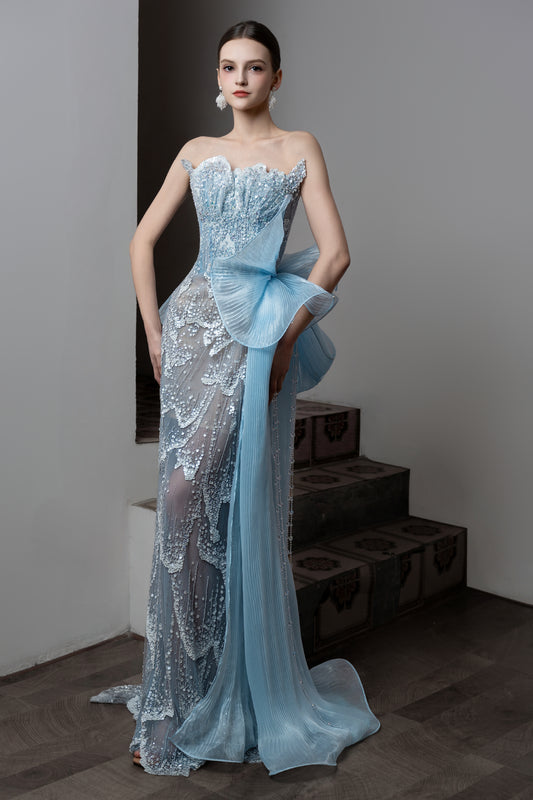 Aqua Gown