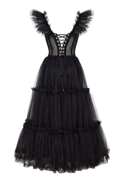 Ruffled Tulle