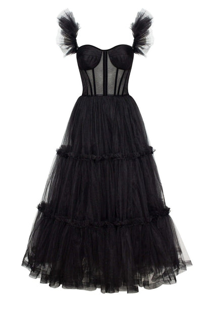 Ruffled Tulle