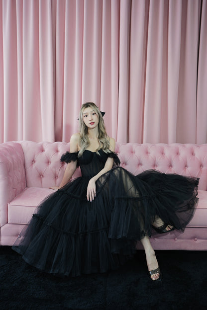 Ruffled Tulle