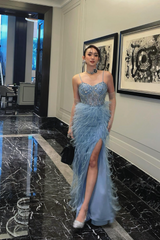 Jovita Feather Gown