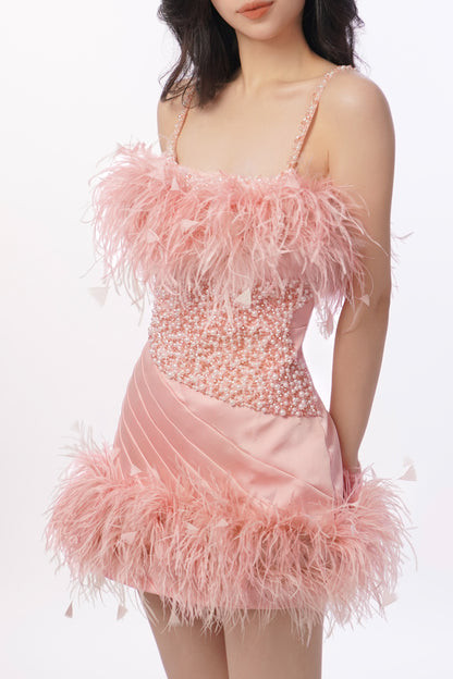 Mila Feather Dress