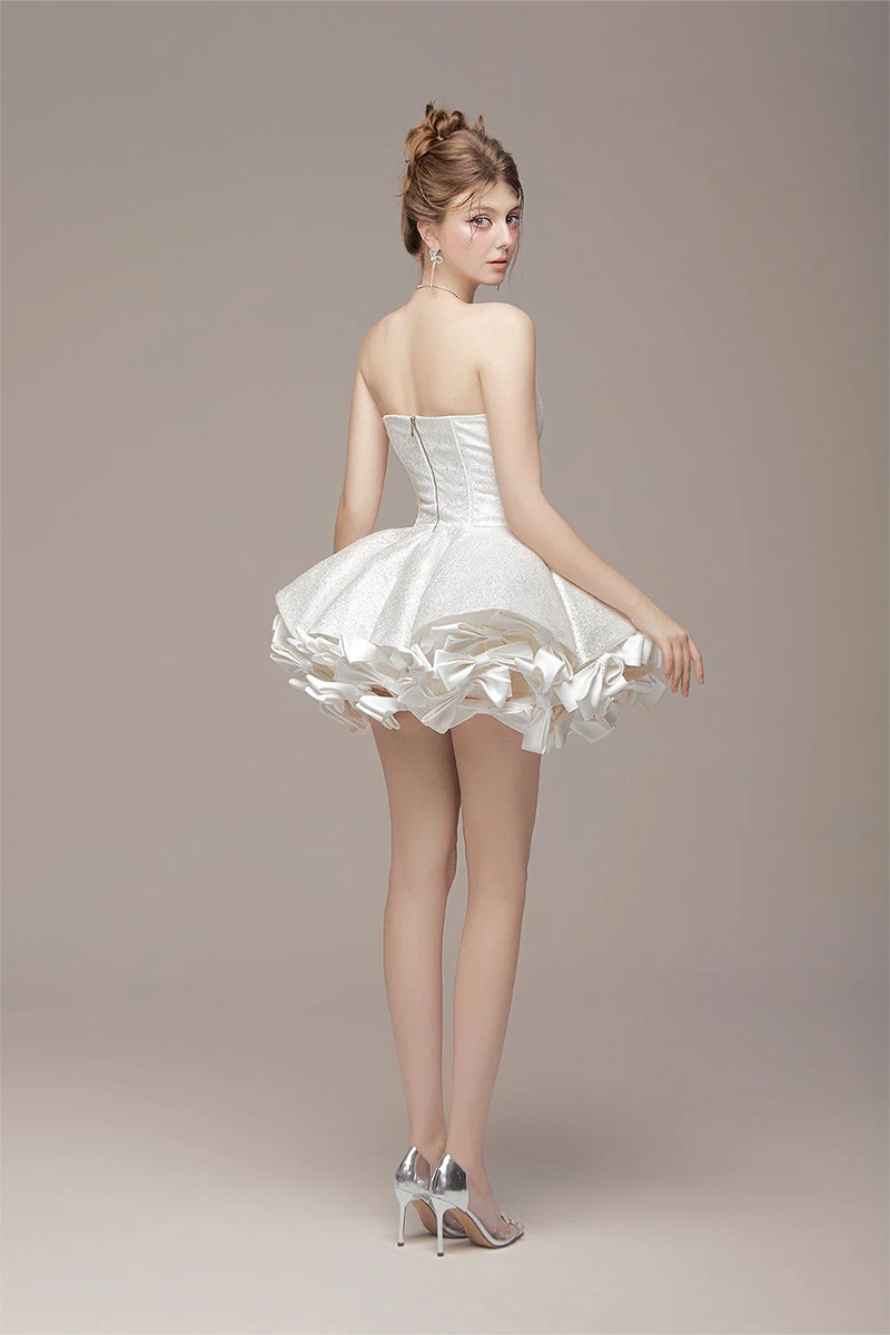 Ribbon Mini Dress