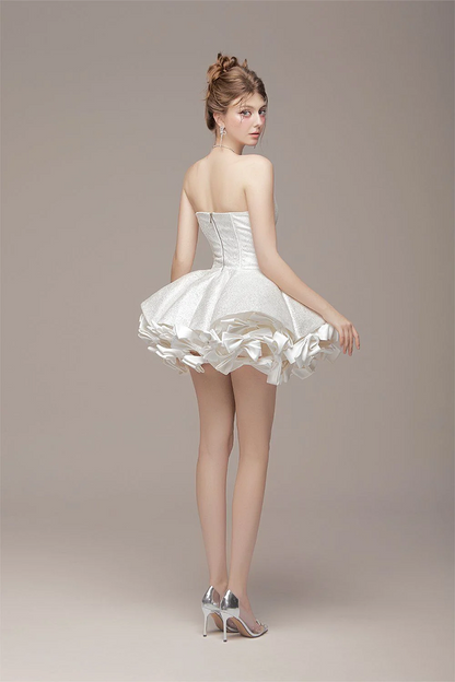Ribbon Mini Dress
