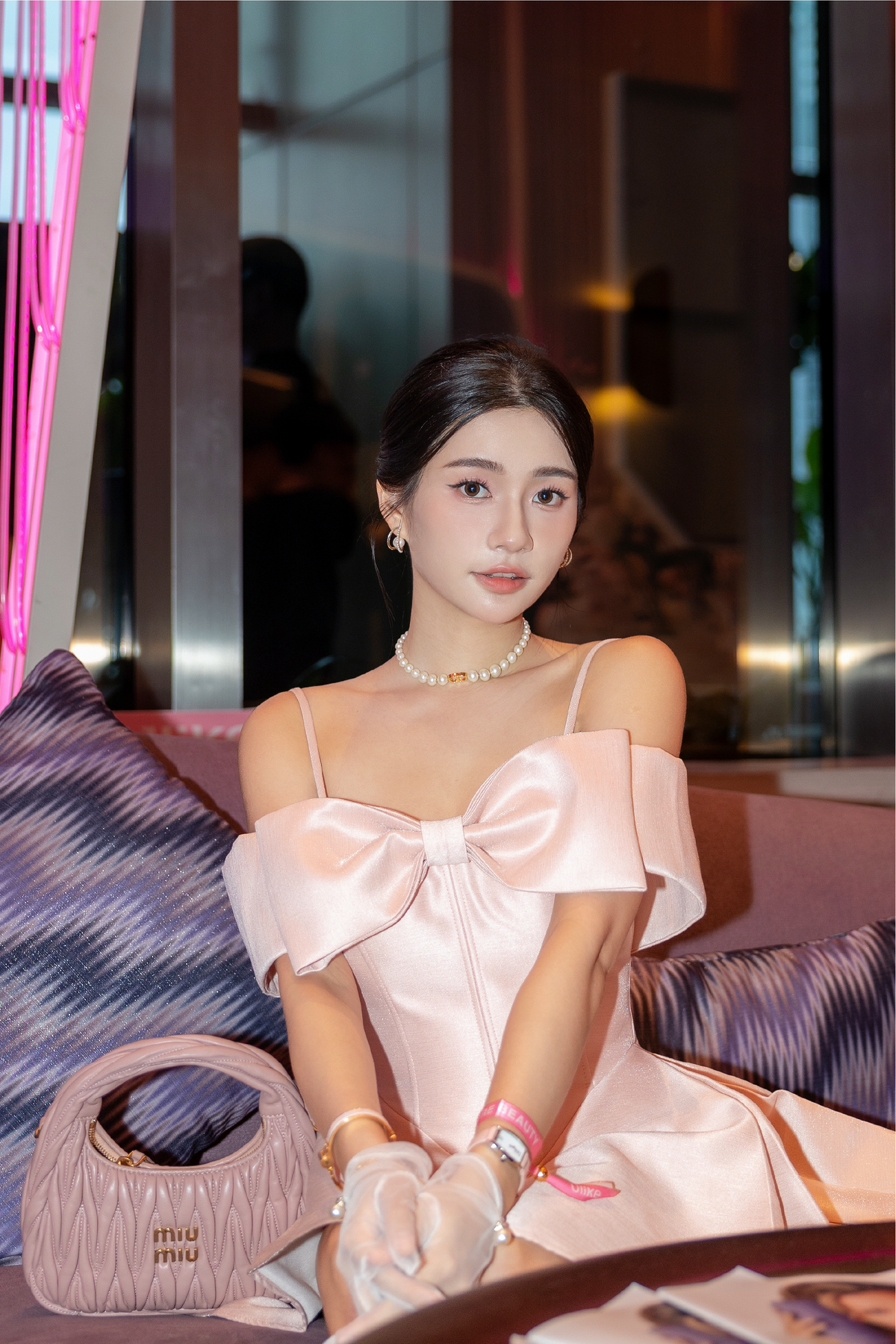 Kara Ribbon Dress