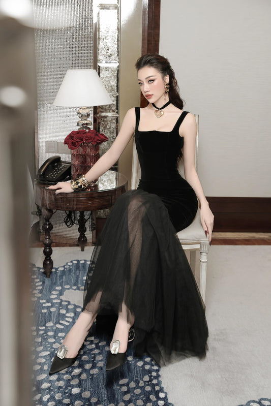 Velour Dress